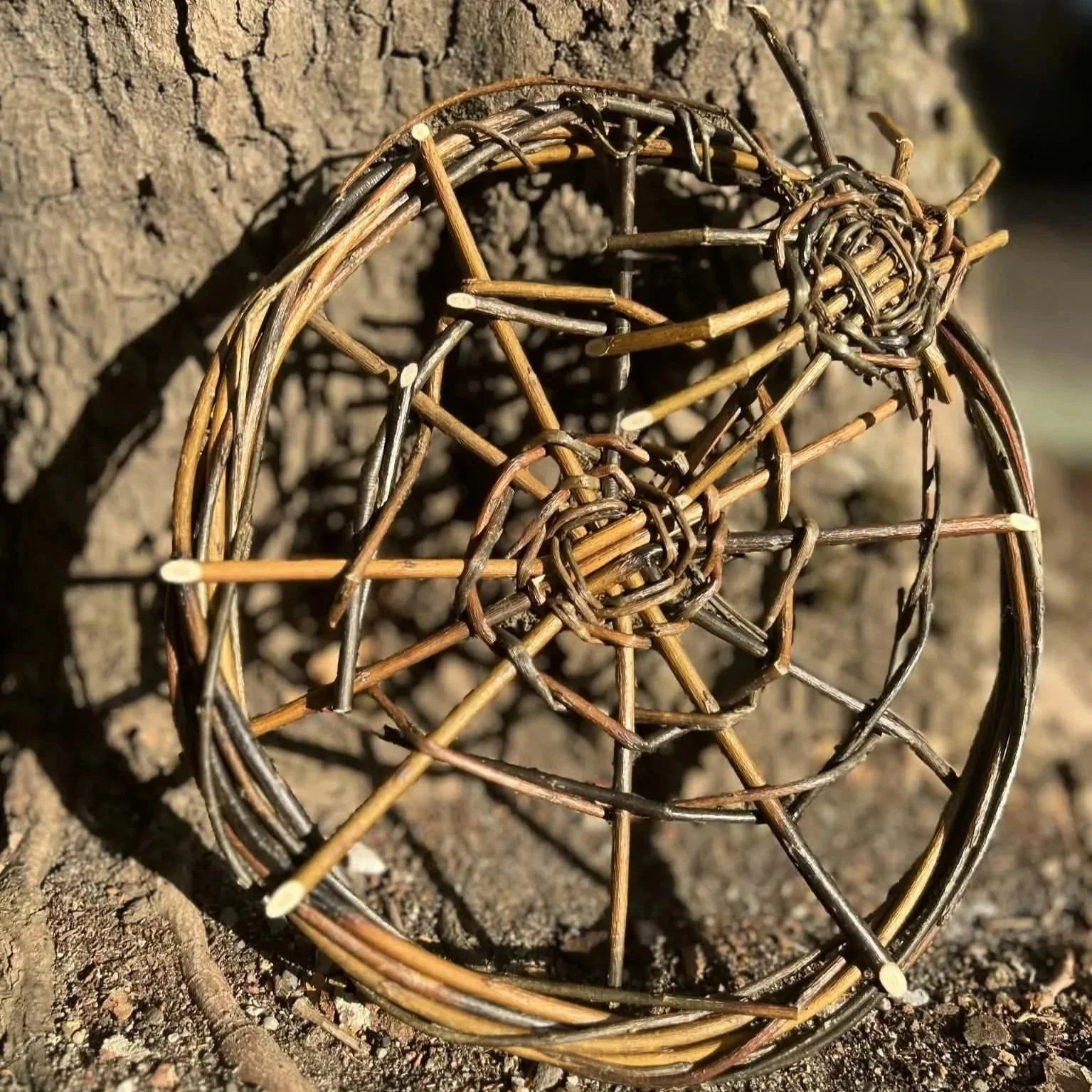 Whimsical Willow Spiders