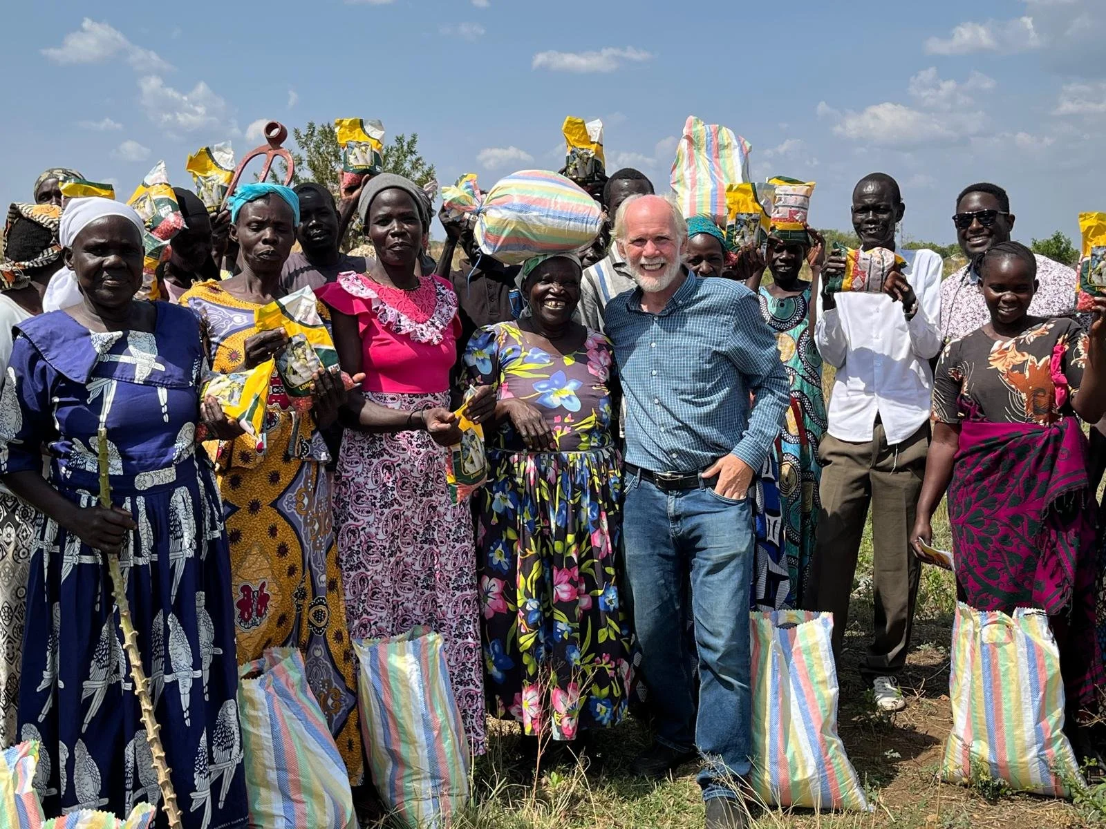 Food and Seed Aid to South Sudanese refugees