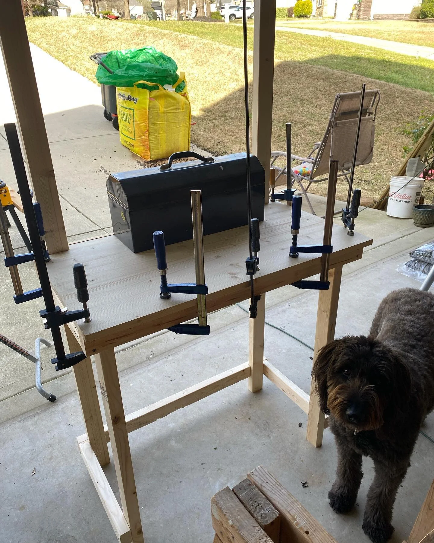making a grill station for a friend who grills a LOT