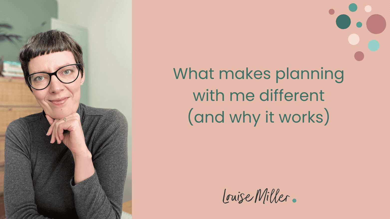 What makes planning with me different (and why it works)