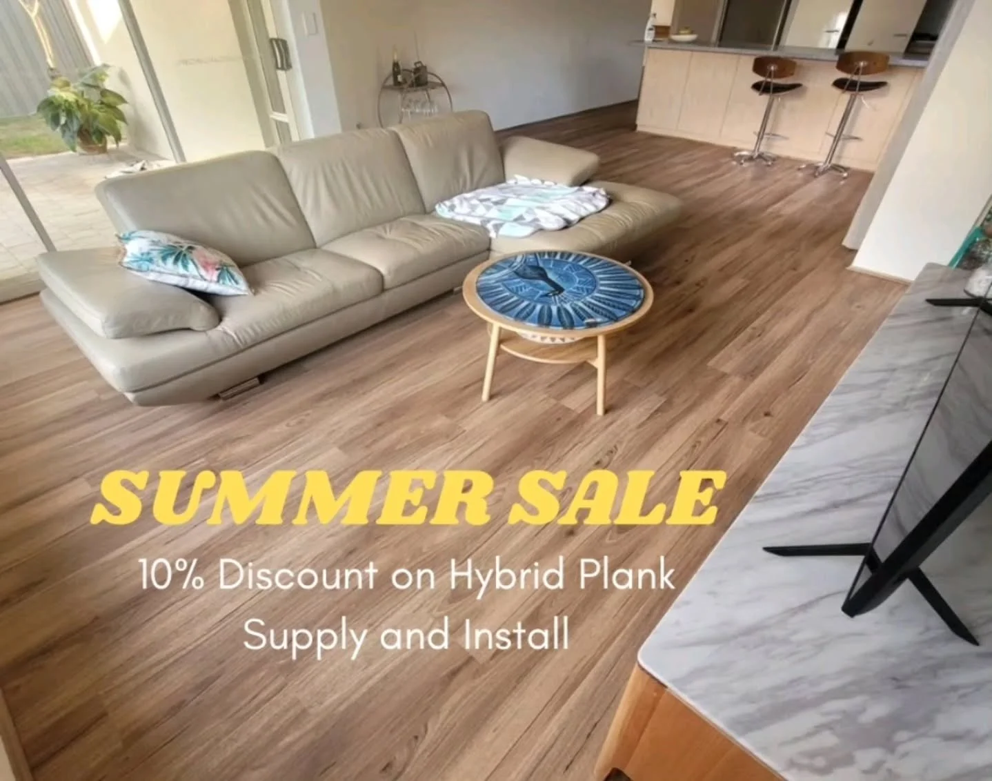 🏖 S U M M E R  S A L E 🏖

From 1st November 2025 to 31st January 2026, enjoy a 10% DISCOUNT on your Hybrid Plank Supply and Installations! 

*Projects must be executed between 1st November 2025 and 28th February 2026

*Projects must be larger than 