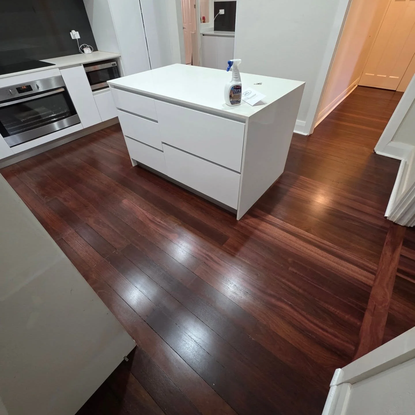 Our Client decided it was time to Repair the Old Growth Solid Jarrah and gave us a call! 🗣

Swipe 👉 for some Project Photos:

To complete this Project, we:

🔥 Supplied and Applied a Self-Levelling Compound to the Passage to ensure the Concrete Sub