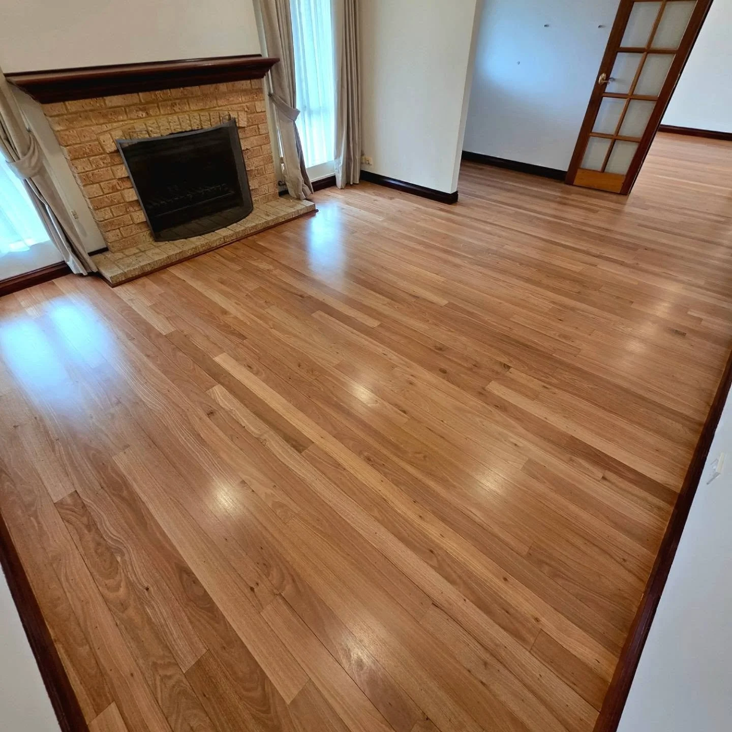 Our Client decided it was time to bring their Solid Timber back to life - and asked us to help! 🙌

Swipe 👉 for some Project Photos

To complete this Project, we:

🔥 Spot Filled, Re-Sanded and Sealed the Solid Mixed Timber Flooring with 1 x Coat of