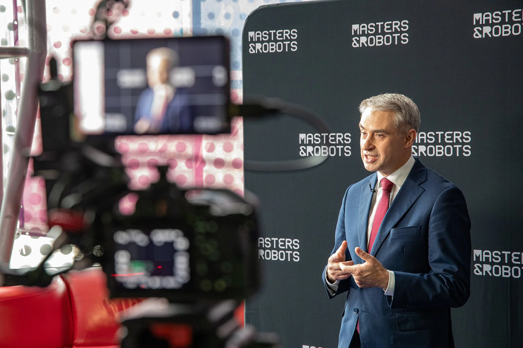  Minister cyfryzacji Krzysztof Gawkowski podczas Masters &amp; Robots 2026. 