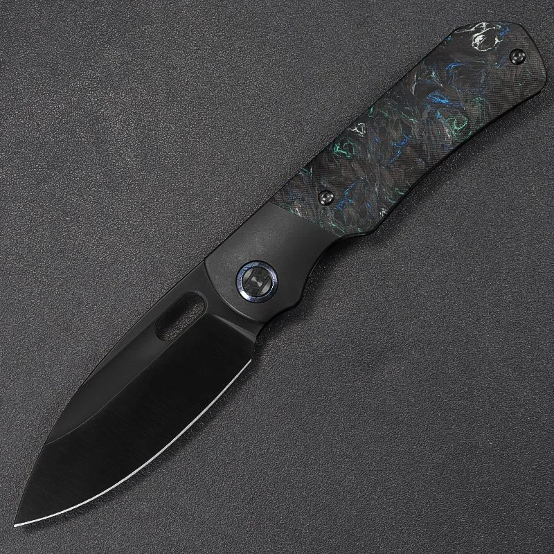 Bolster Excalibur XL --Teal Tricolor Camo Carbon with Satin DLC Blade, Delivered in Feb 2027