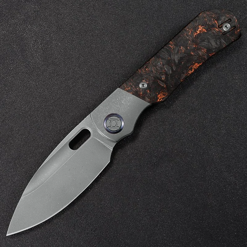 Bolster Excalibur XL--Copper Marbled Carbon Fiber with Stonewashed Blade, Delivered in Feb 2027