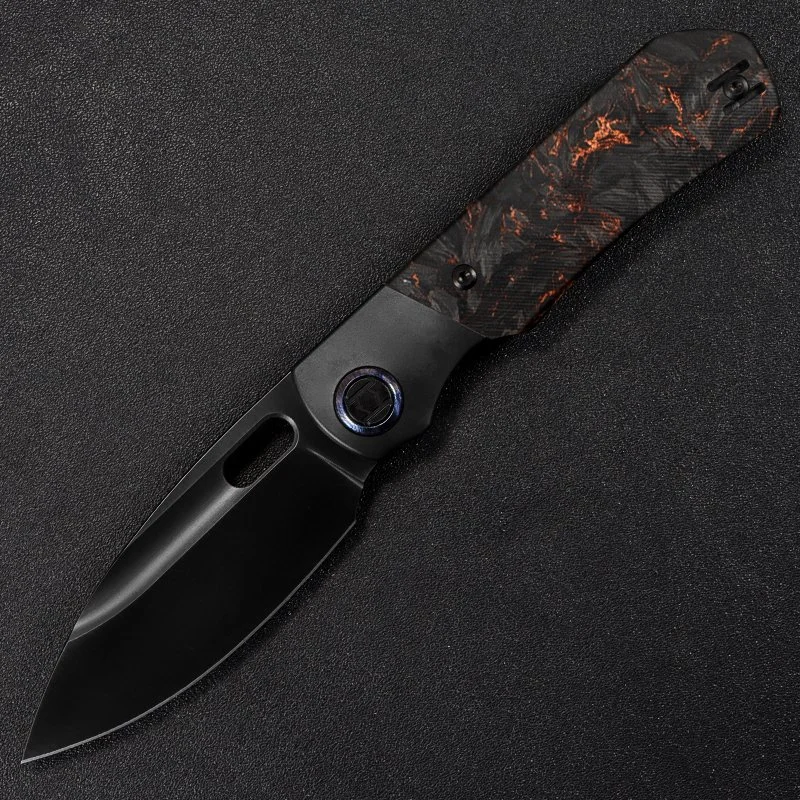 Bolster Excalibur --Copper Marbled Carbon Fiber with Satin DLC Blade, Delivered in Feb 2027