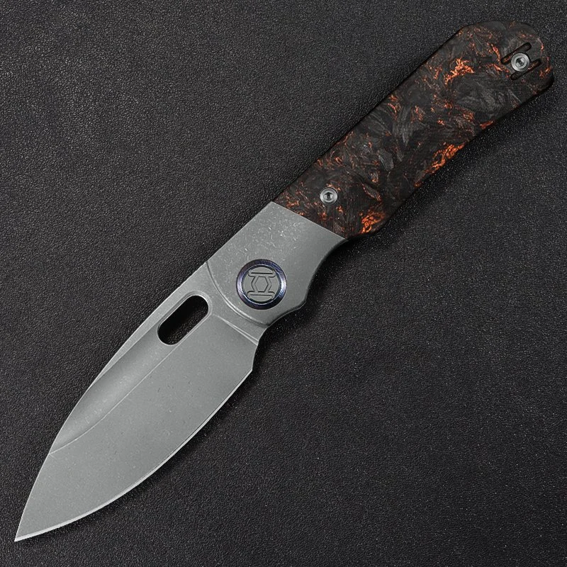 Bolster Excalibur --Copper Marbled Carbon Fiber with Stonewashed Blade, Delivered in Feb 2027