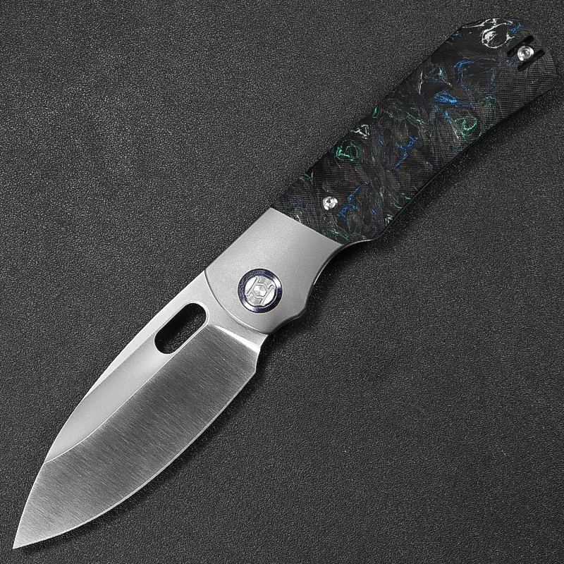 Bolster Excalibur XL --Teal Tricolor Camo Carbon with Satin Blade, Delivered in Feb 2027