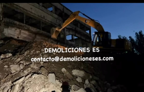 Demolicion leed, de bodegas, hangares