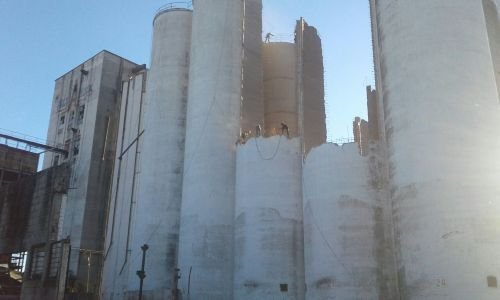 Demolicion de silos