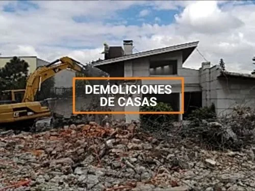 Demoliciones de casas