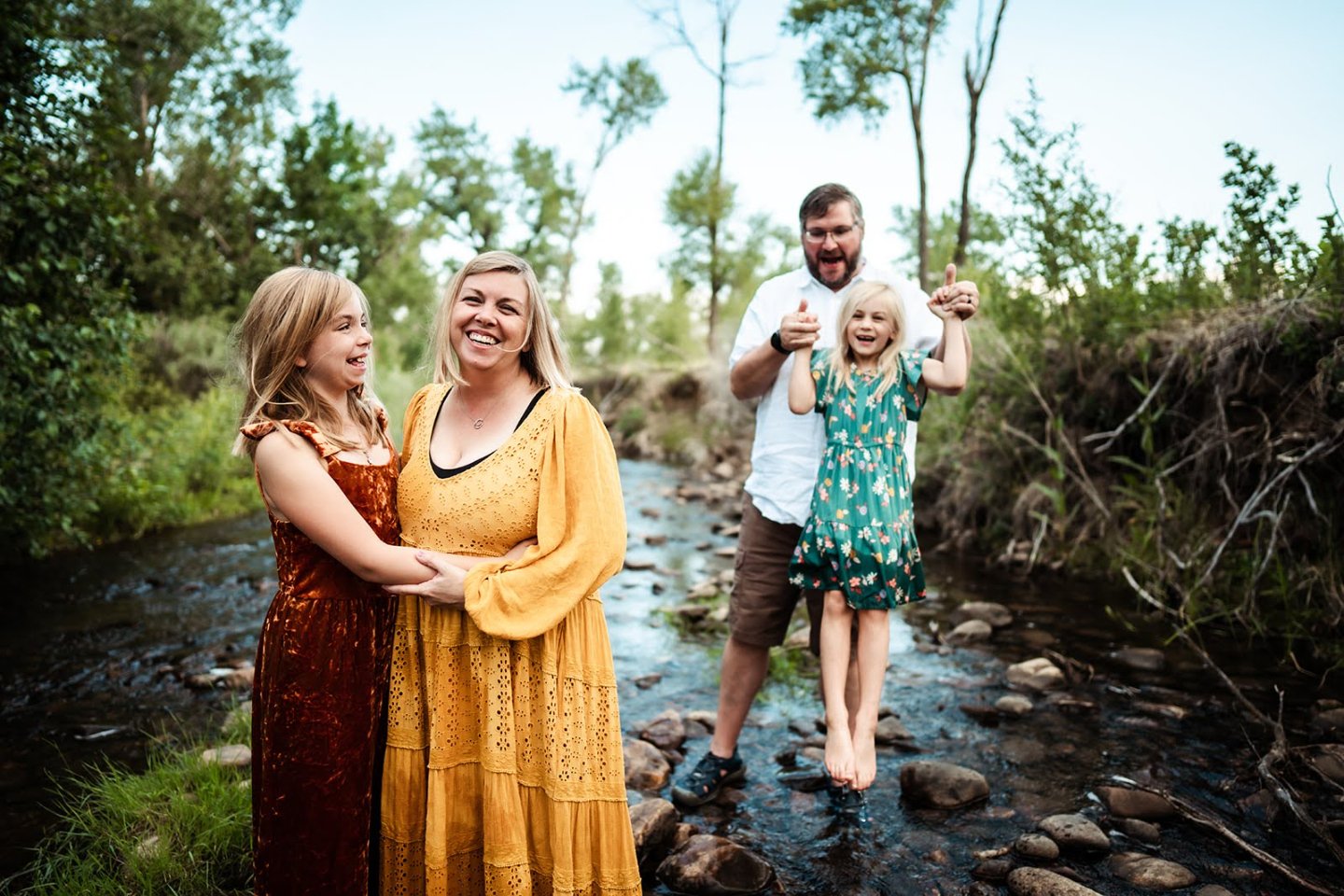 Warmer days are ahead, let's embrace the opportunity to immerse ourselves in nature with our little ones. Whether it's basking in the sunshine, exploring our mountains, or simply playing barefeet in the creek, let's capture these moments of connectio