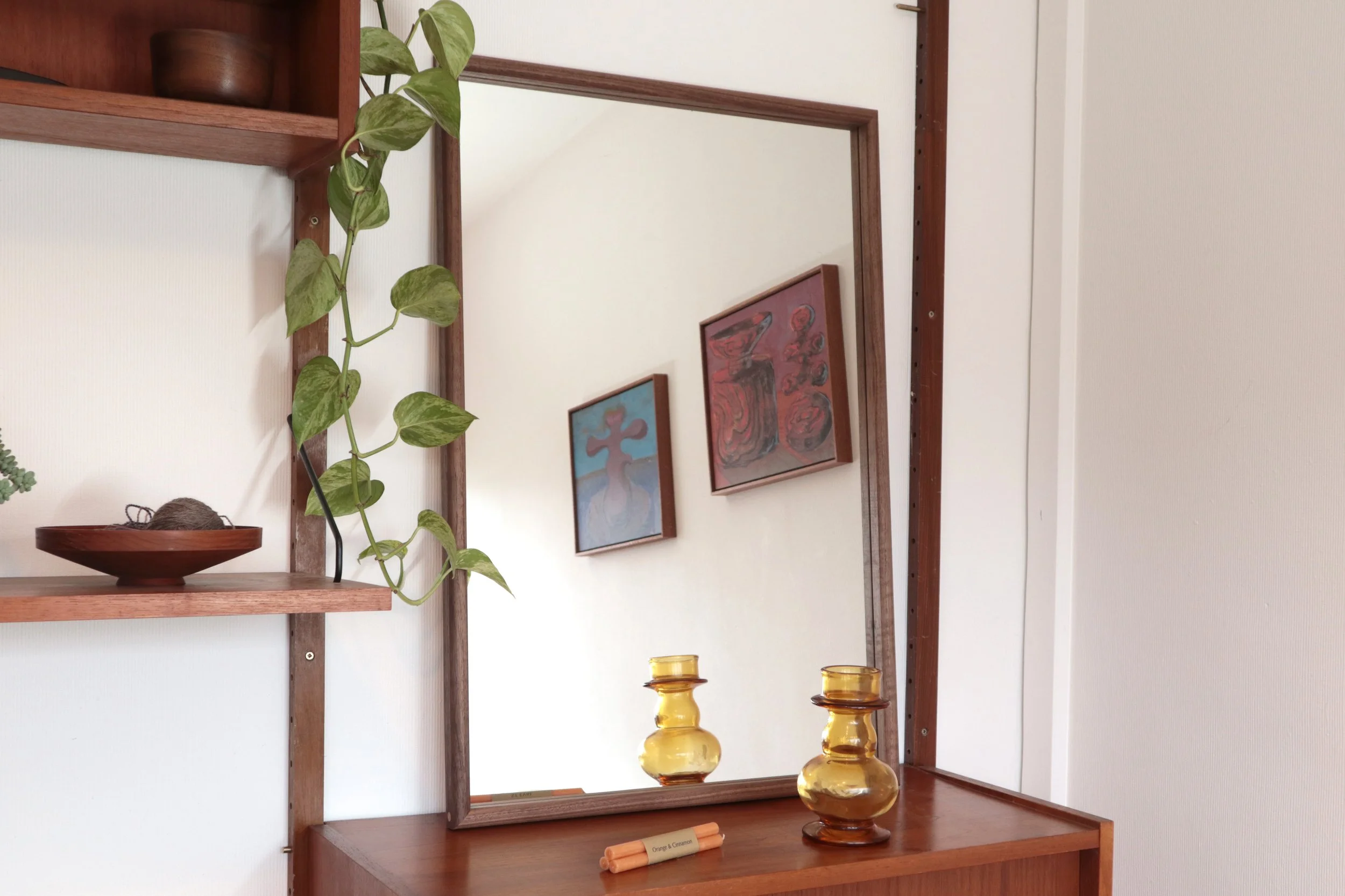 Walnut mirror