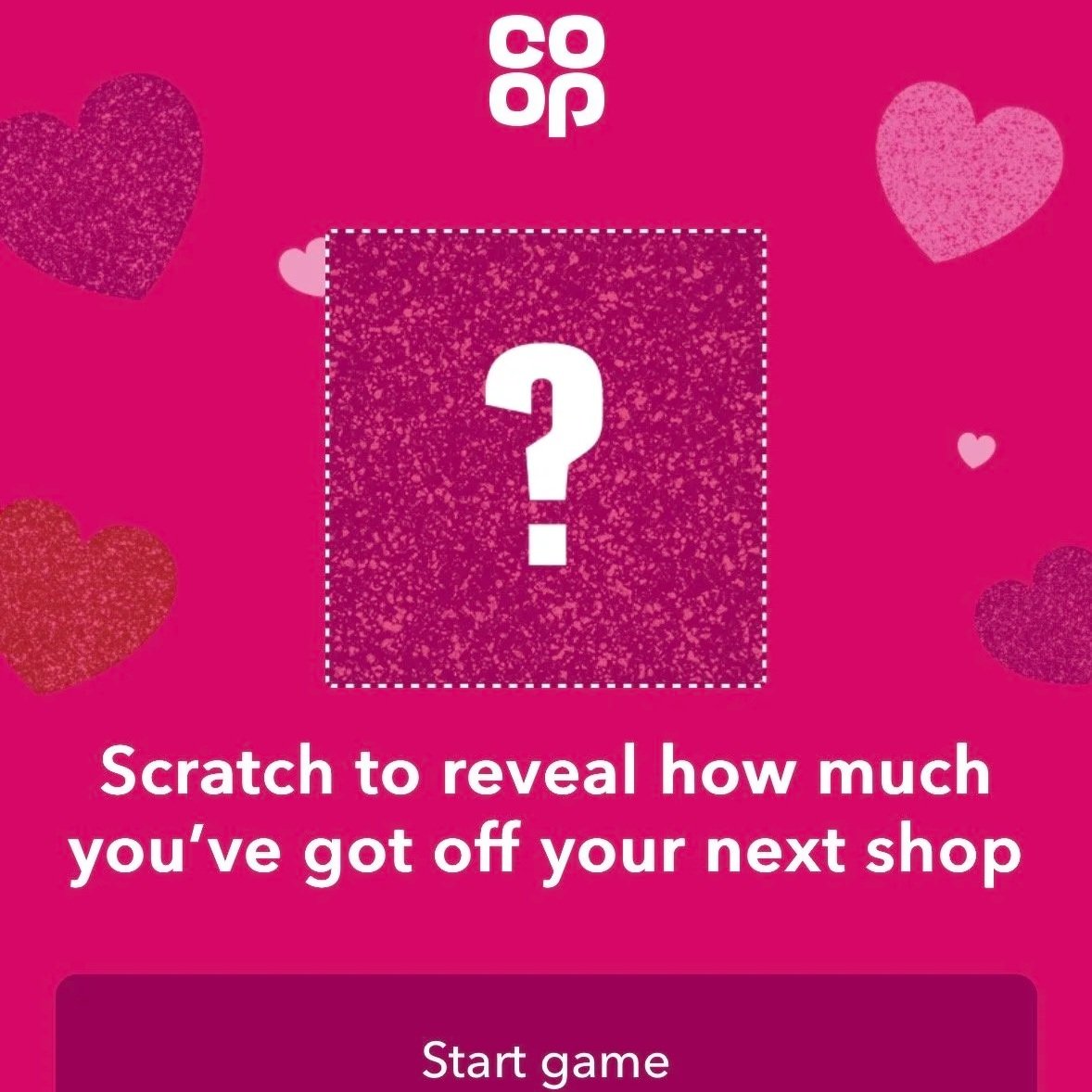 Free Co-op voucher (up to £1 off)