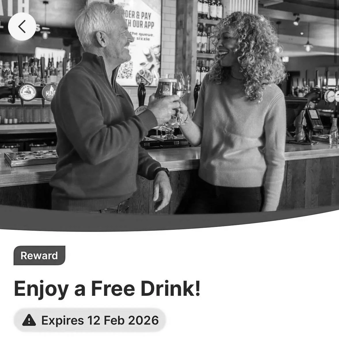 FREE drink at your local Greene King