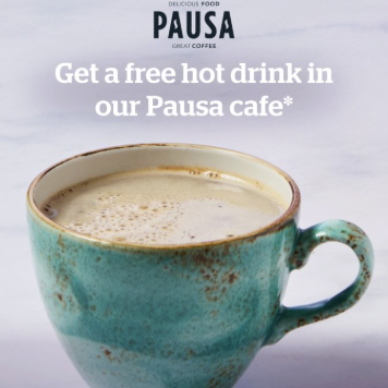 FREE regular hot drink at Dunelm Cafe’s
