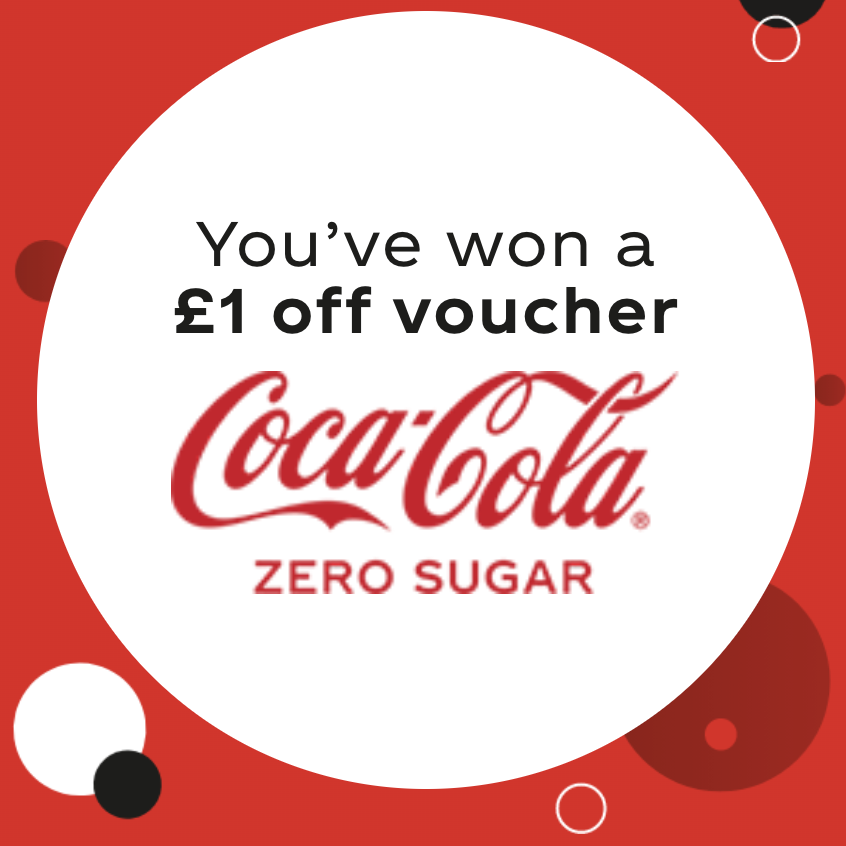 Get £1 off any Coke can or bottle