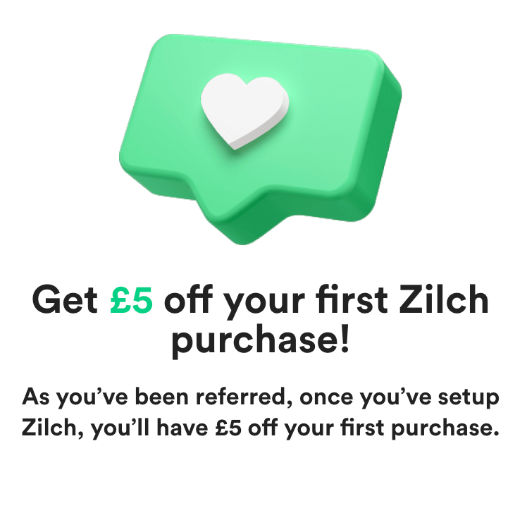 £5 free with Zilch + win up to £95 extra