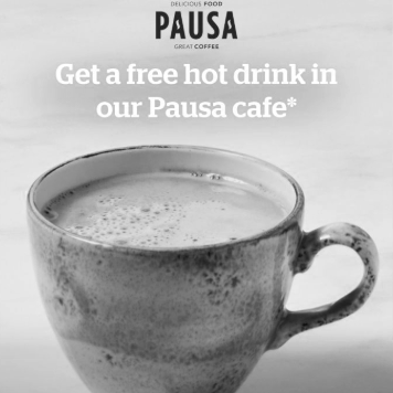 FREE regular hot drink at Dunelm Cafe’s