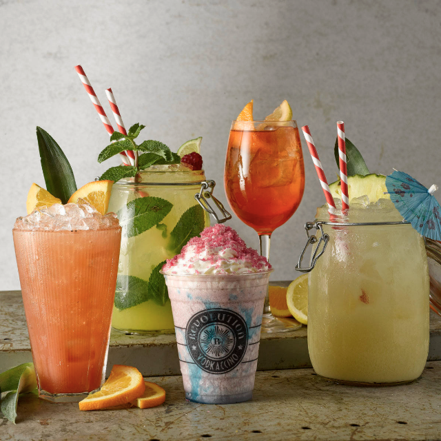 Free drink at Revolution and Rev de Cuba