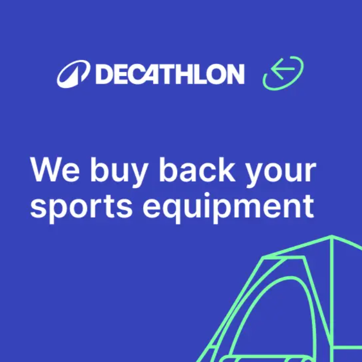 Turn your old sports gear into fast cash with Decathlon Buy Back