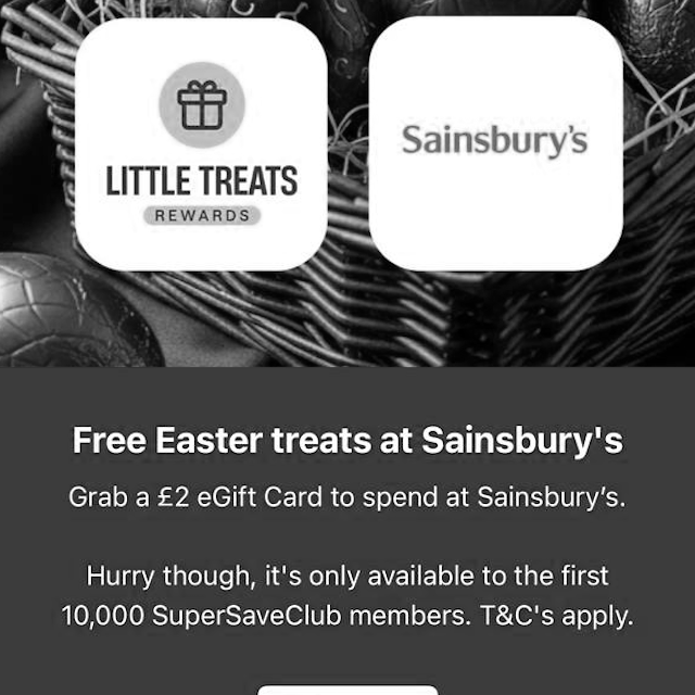 Free £2 Sainsburys gift card via MoneySupermarket