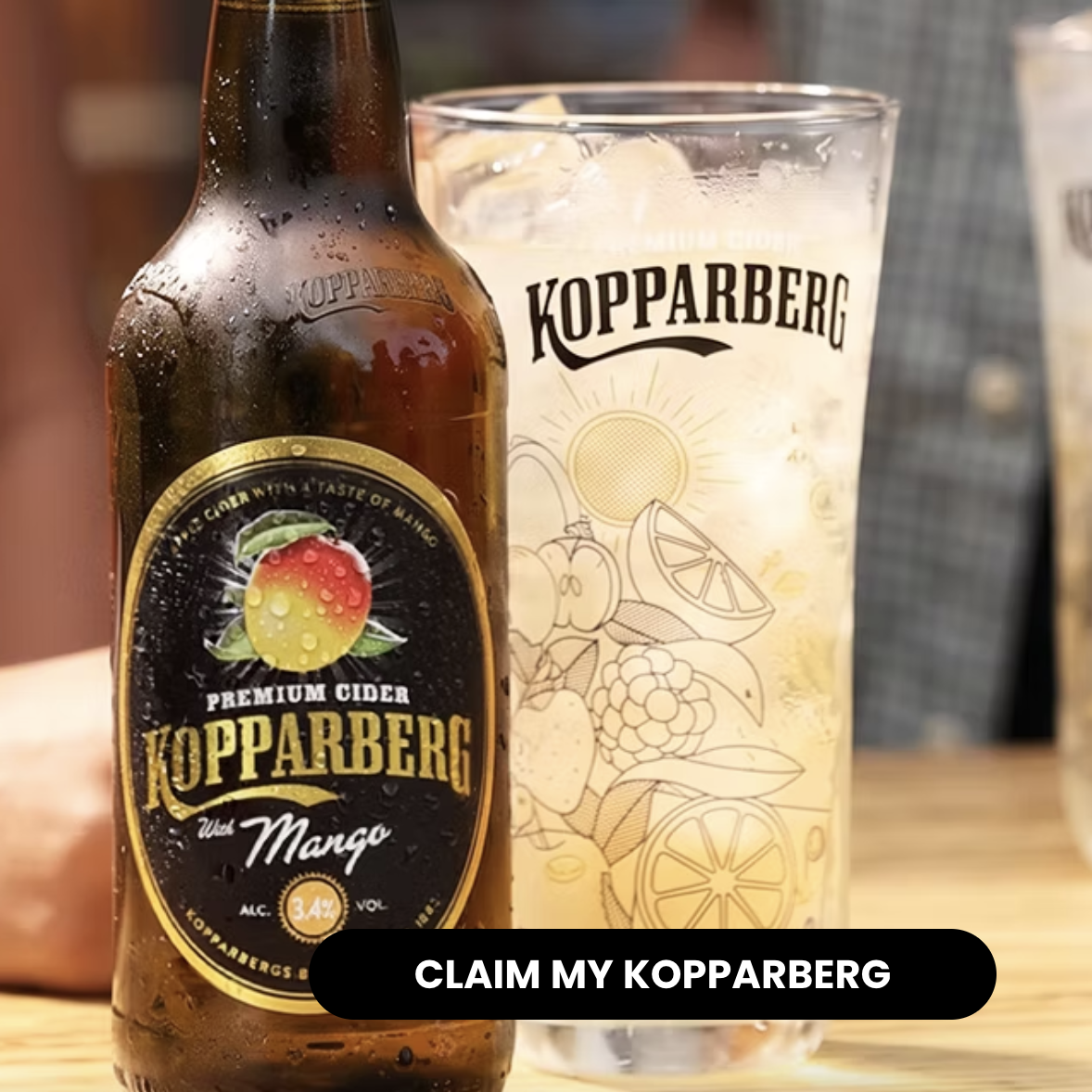 FREE Kopparberg Mango or Mixed Fruit Alcohol-Free (Greene King)