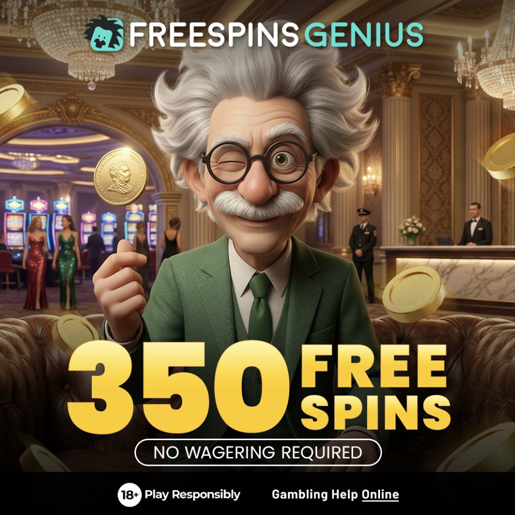 Free Spins Genius – Get 350 free spins 🎰