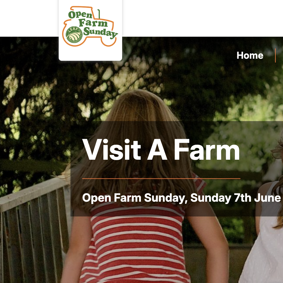 Visit a farm for FREE on Open Farm Sunday (7th June)