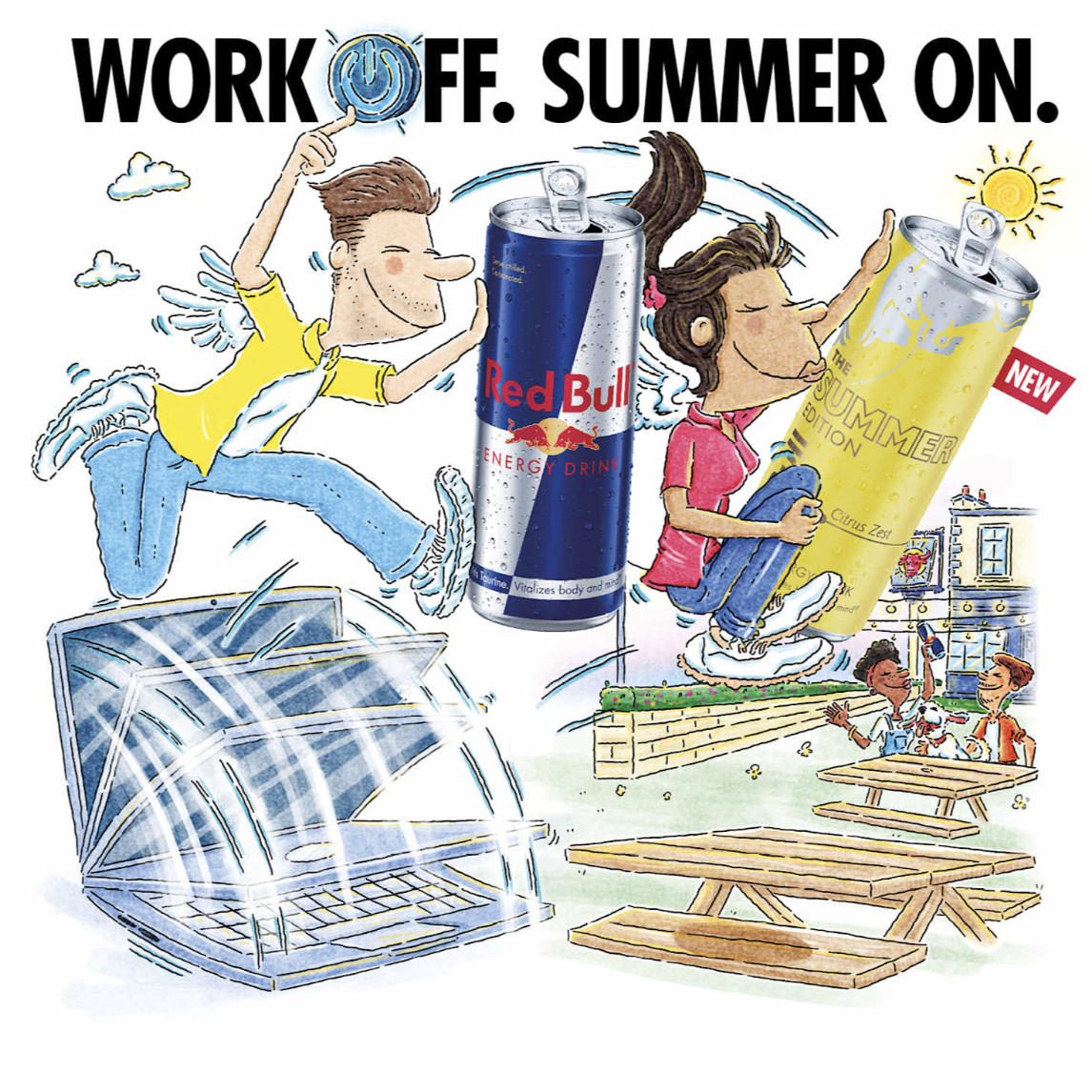 Get 4 FREE Red Bulls delivered to you