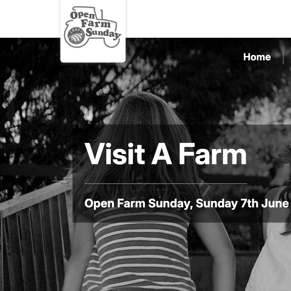 Visit a farm for FREE on Open Farm Sunday (7th June)