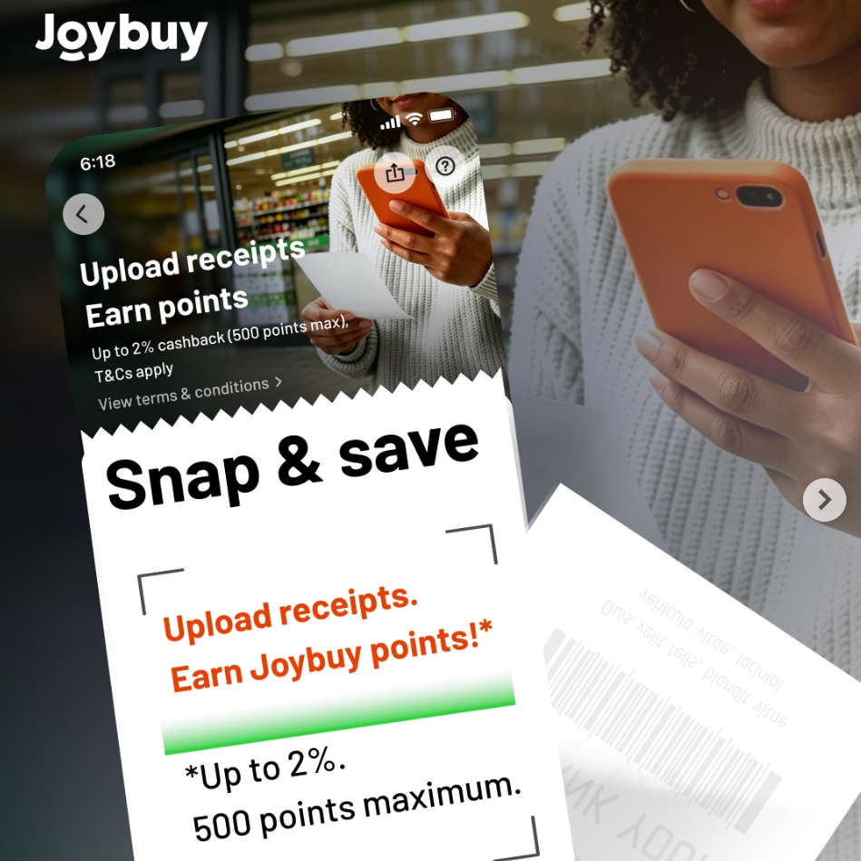 Joybuy Snap &amp; Save Review: 2% Cashback at Tesco, Aldi, Asda &amp; More