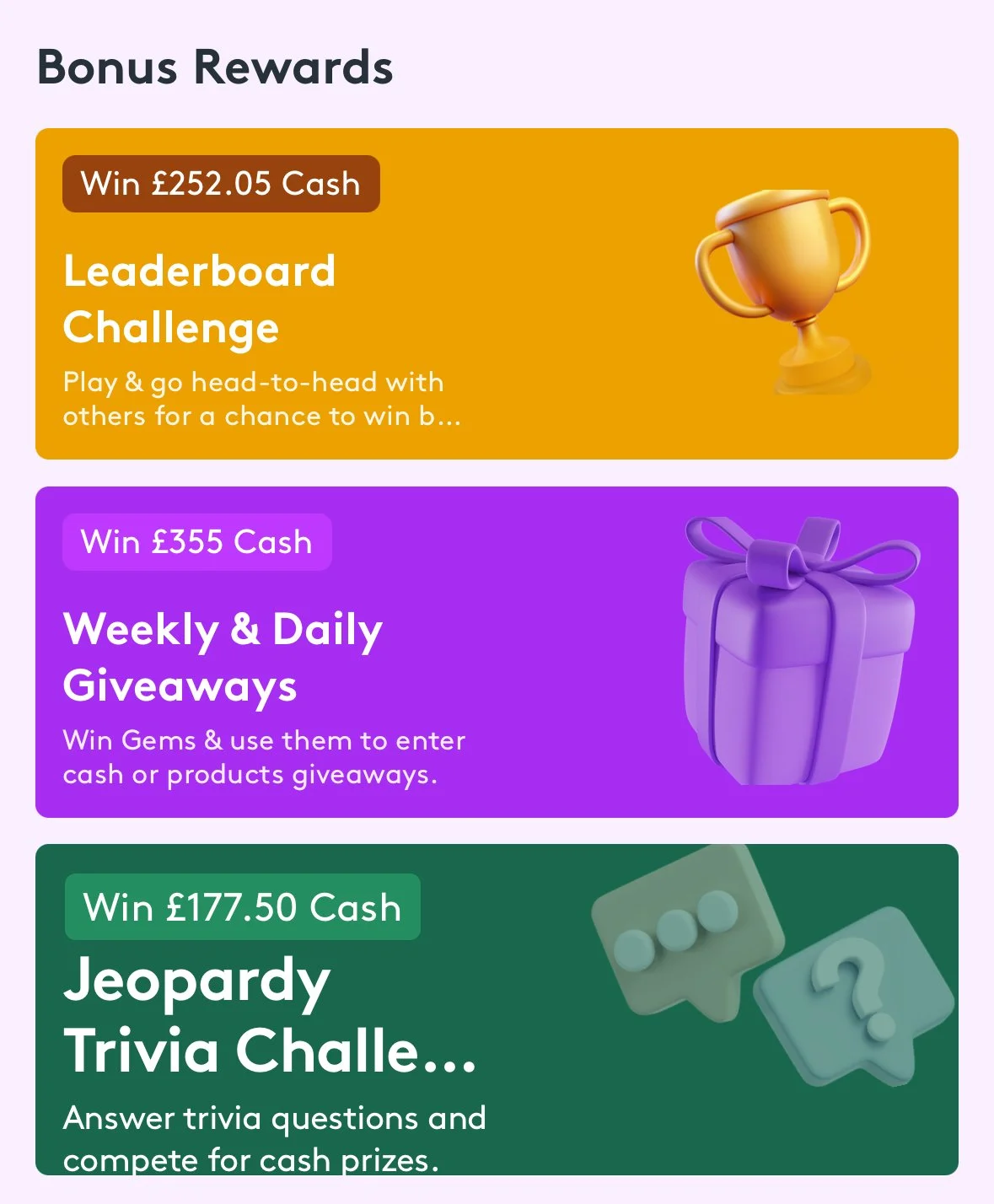 Prograd Bonus Rewards