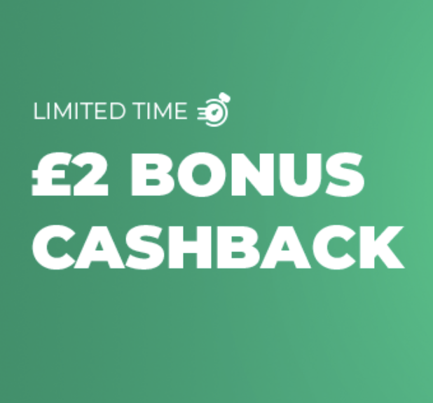 TopCashback £2 bonus