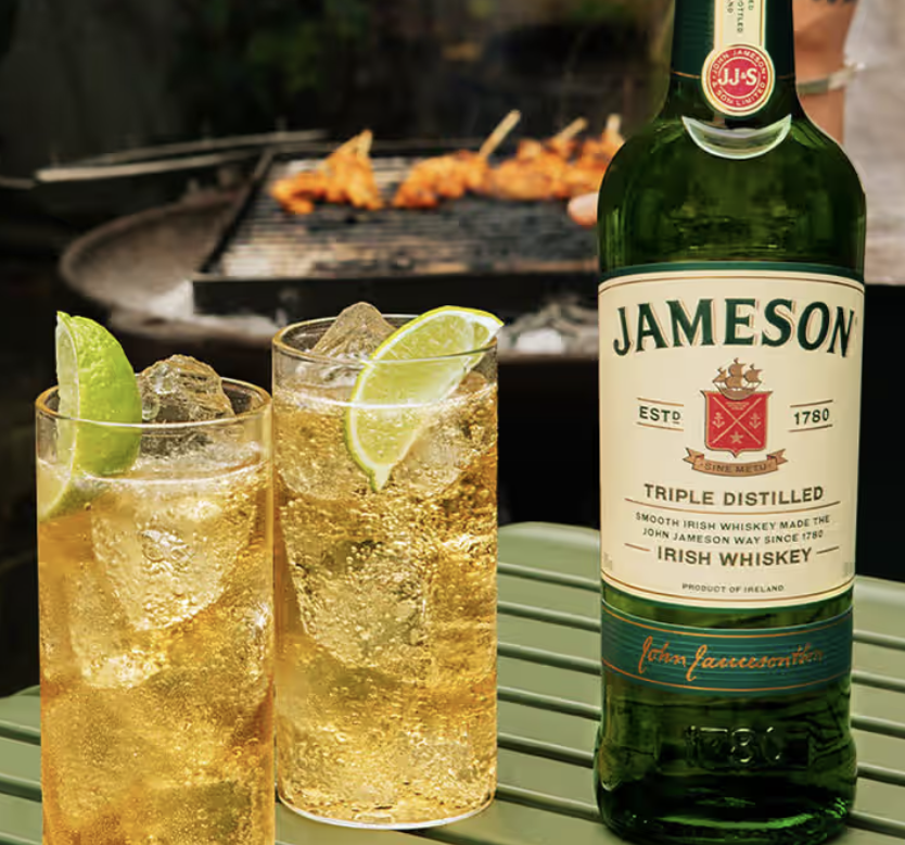 Free Jameson Ginger & Lime