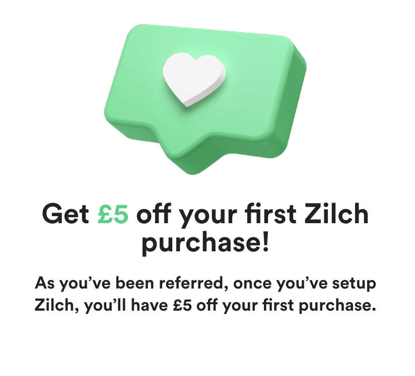 £5 free with Zilch + win up to £95 extra