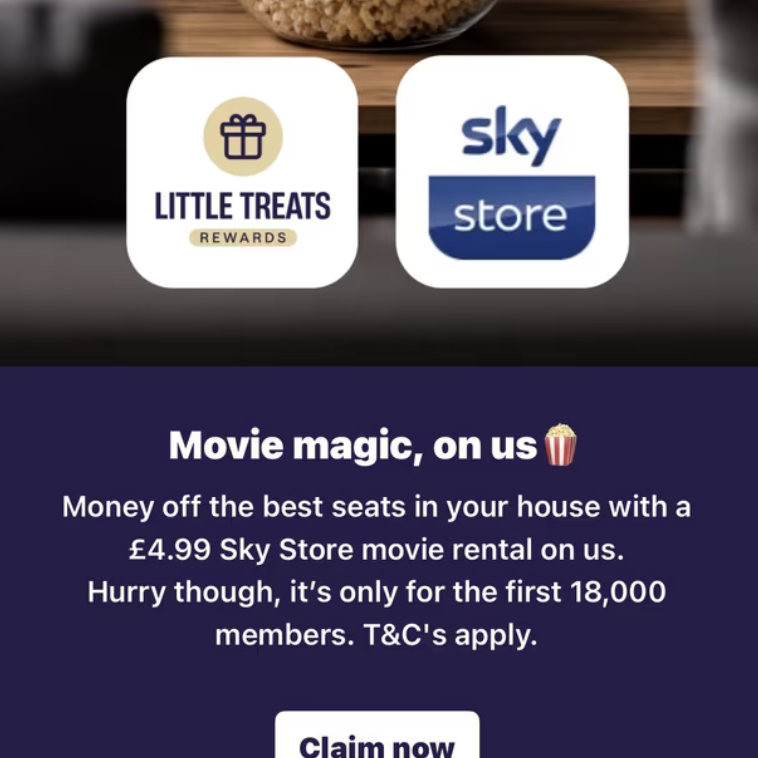 Free SKY film with MoneySuperMarket