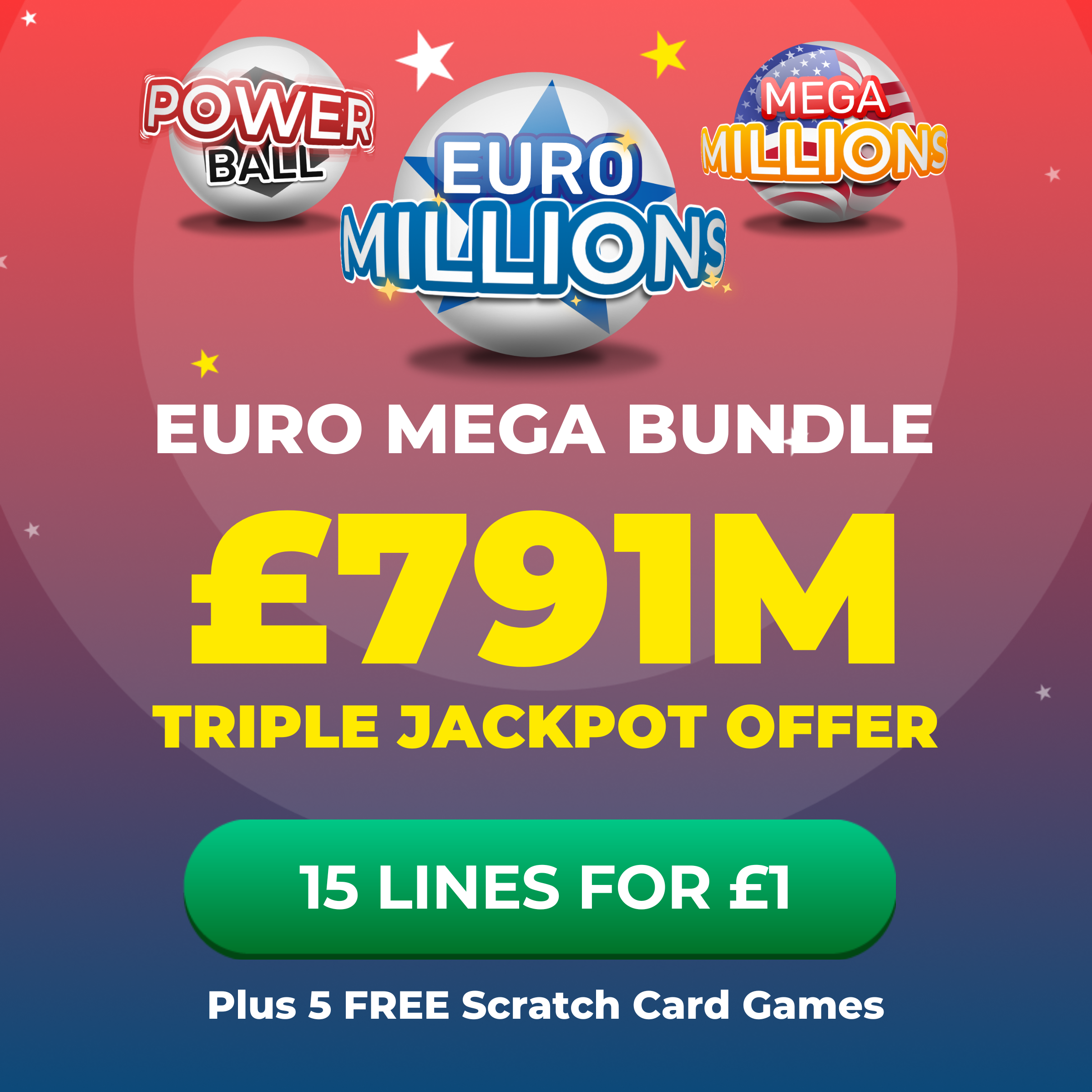 Euro Mega Bundle £791M Jackpot