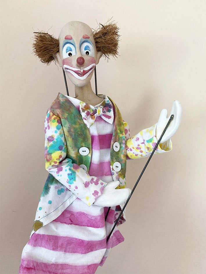 Clown Calippo (Stabpuppe)