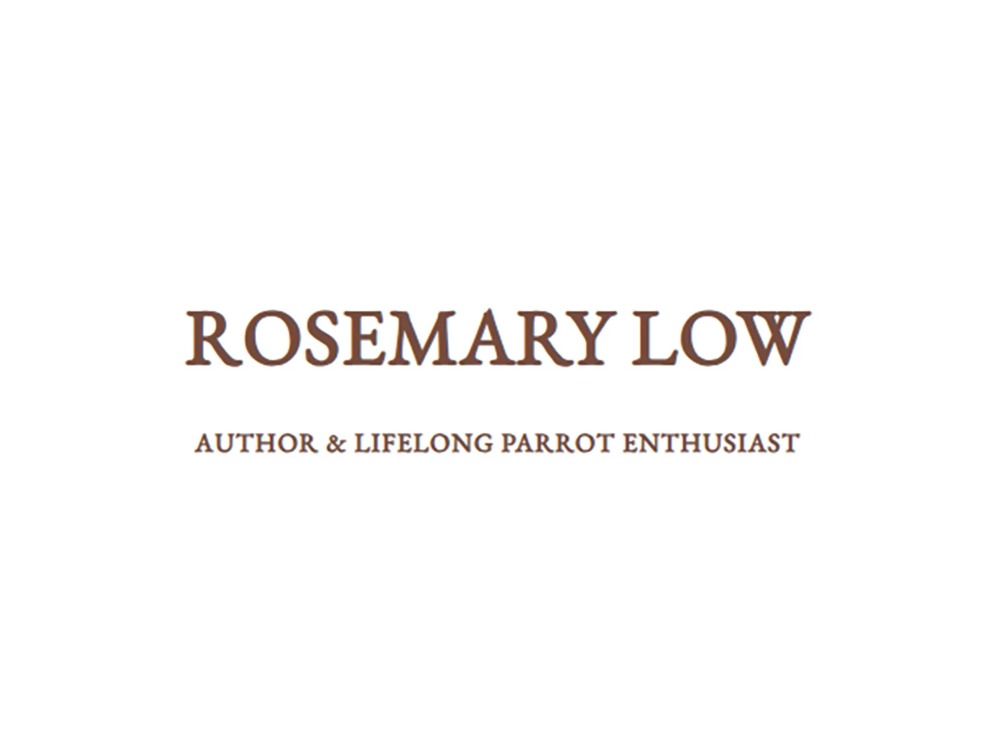 Rosemary Low