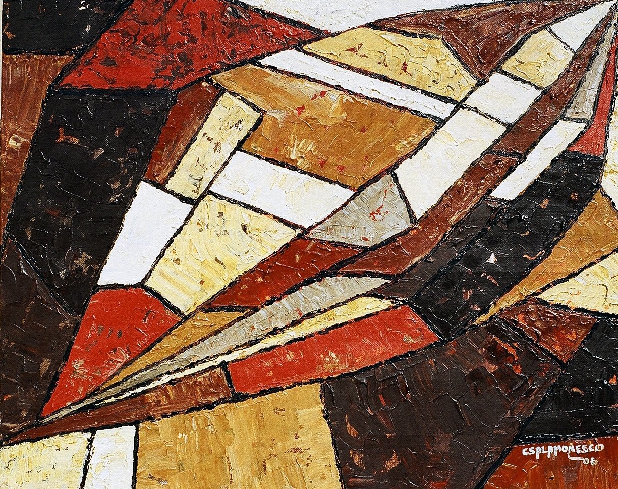 Champs cultivés II. 55 x 46