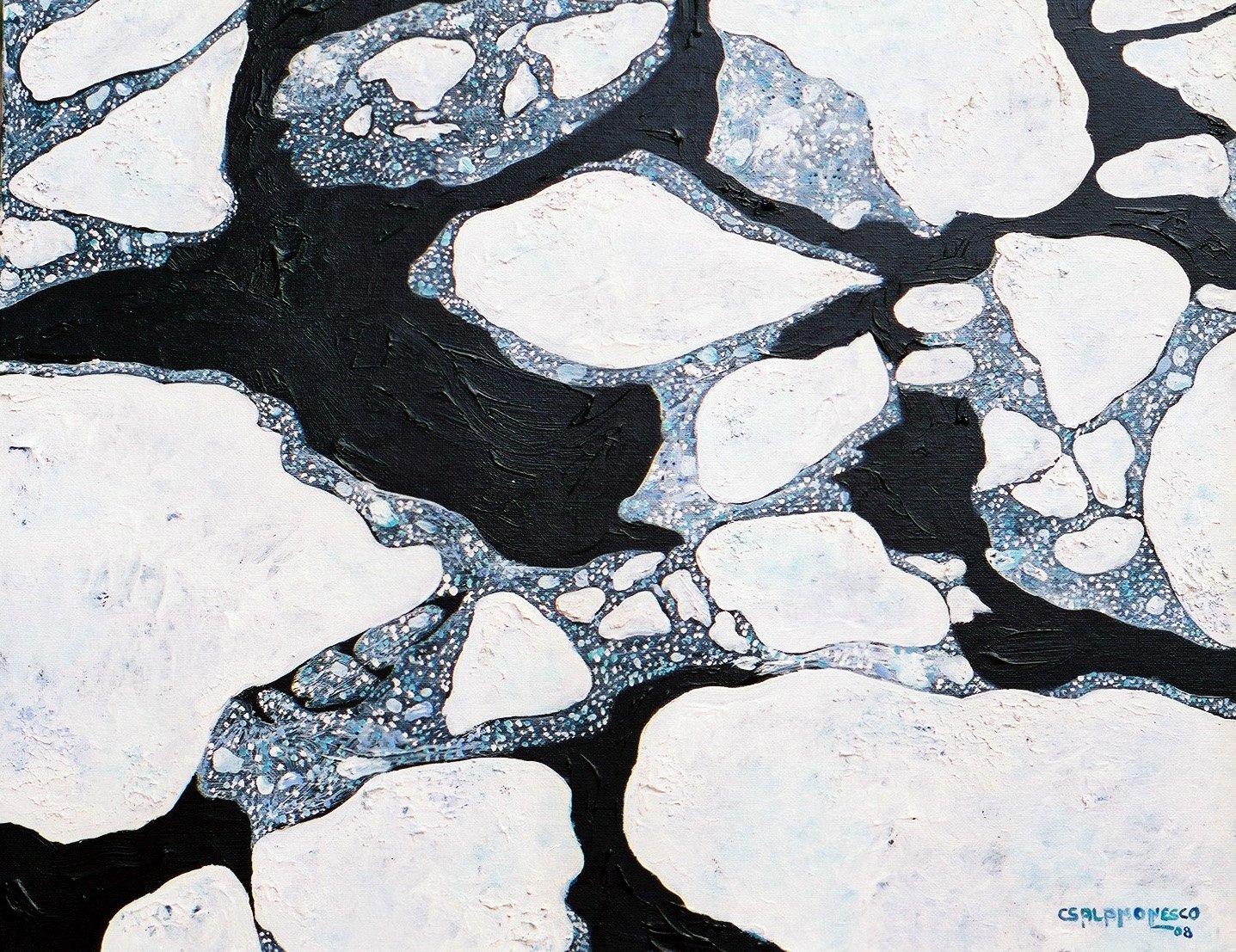 Fracture polaire IV. 55 x 46
