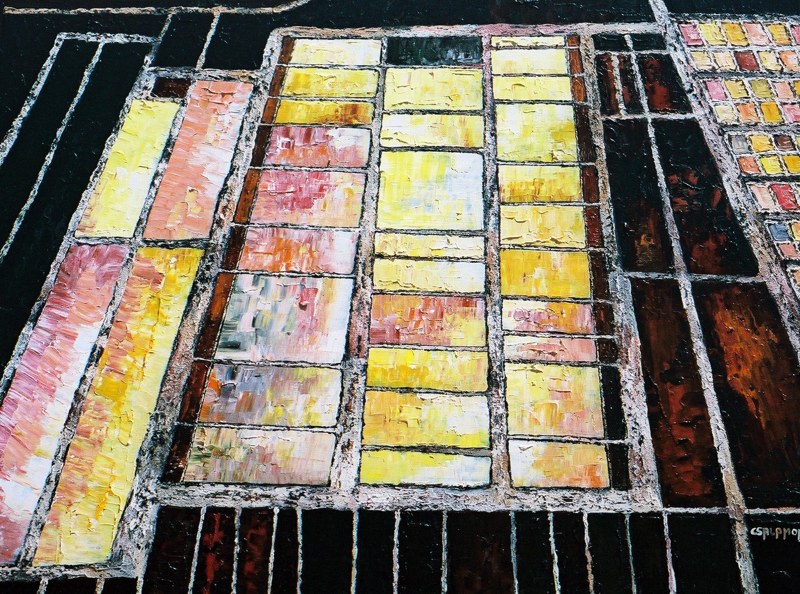 Marais salants. 81 x 65