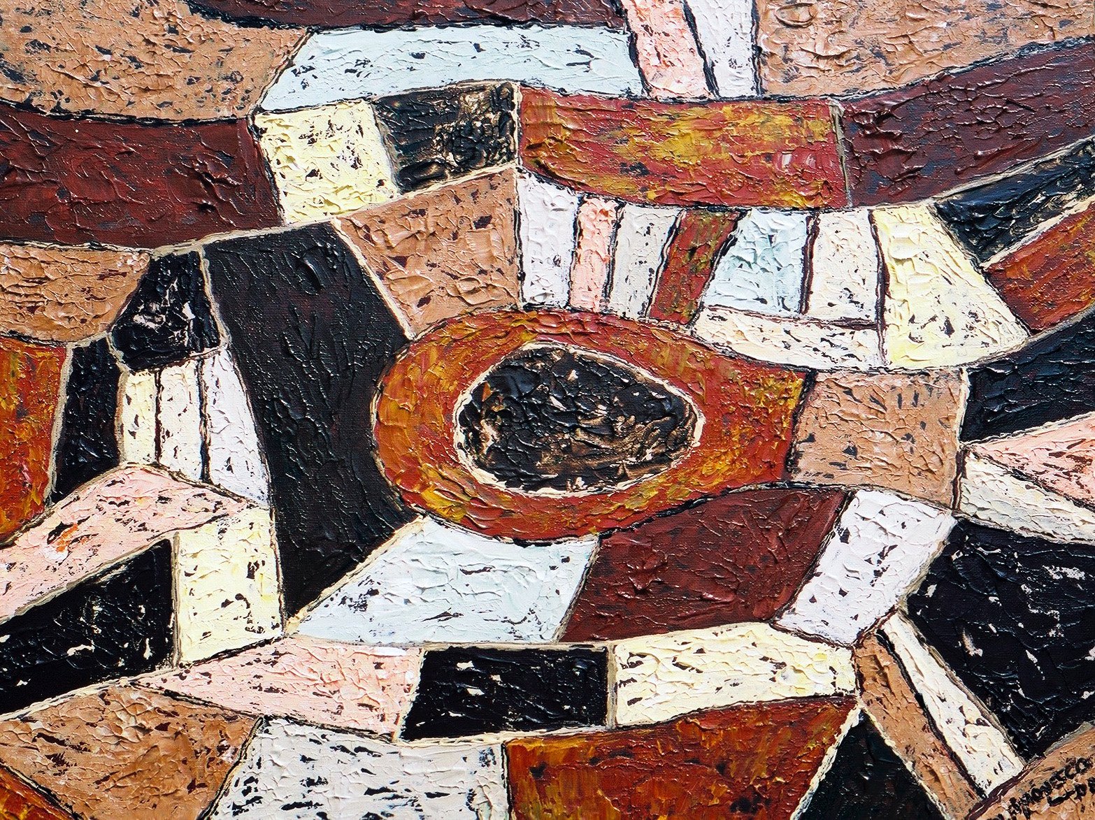 Champs cultivés III. 55 x 46