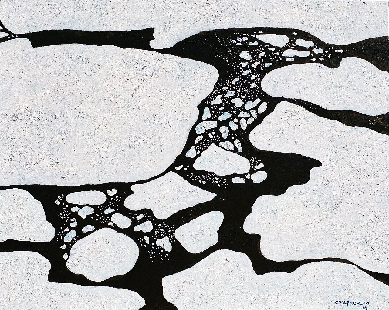 Fracture polaire II. 81 x 65