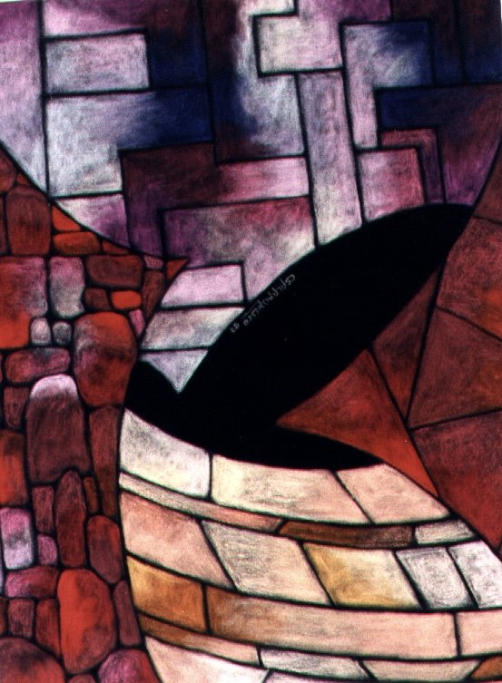 Spirales de vie et de temps VI. 32 x 24