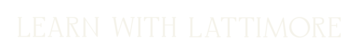 Learn With Lattimore