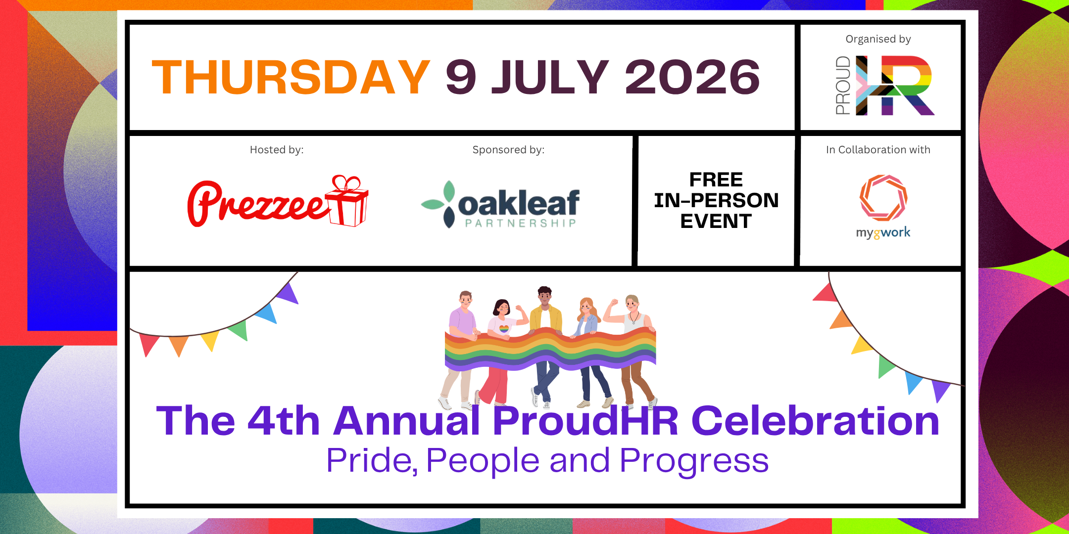 The 4th Annual ProudHR Celebration: Pride, People and Progress 🌈