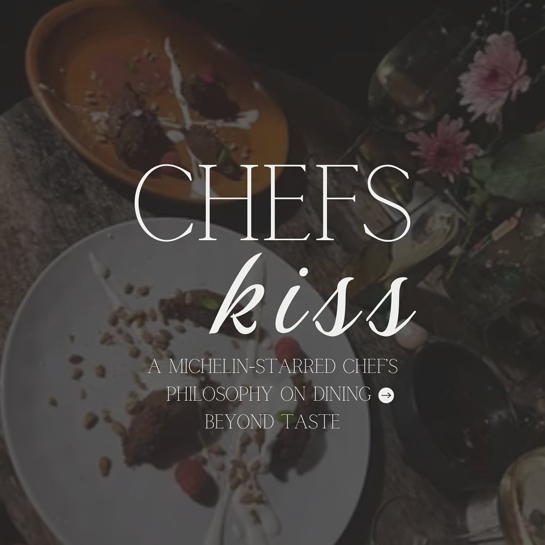 Food isn&rsquo;t just about taste&mdash;it&rsquo;s about the emotions it evokes, the memories it creates, and the moments it celebrates. Michelin-starred Chef @pierremagnolini believes every dish should transport you, turning a meal into an experienc